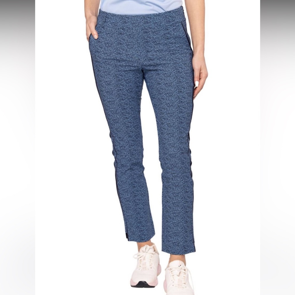 Golftini Blue Stretch Ankle Pant
